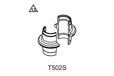 Manguito de forro para juntas de cobre