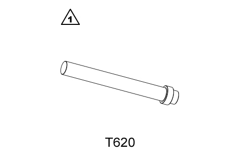 Manguito guía largo montaje