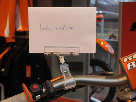 Promotion Handle Bar Clips 