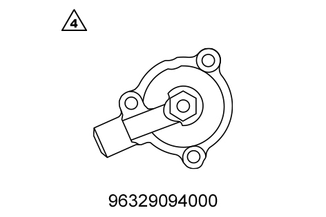 Adaptador de la presión del aceite
