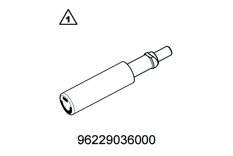 Inserción de la grupilla del bulón del pistón