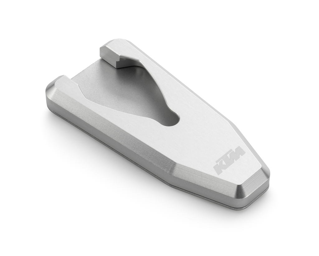 Ampliación de base de caballete lateral