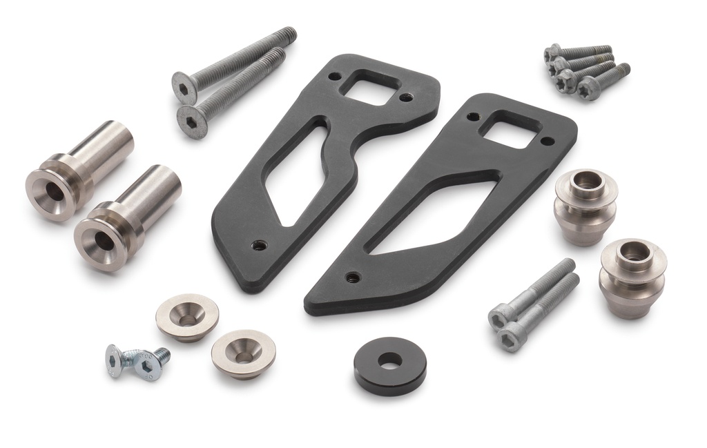 Kit de fijación para bolsas laterales