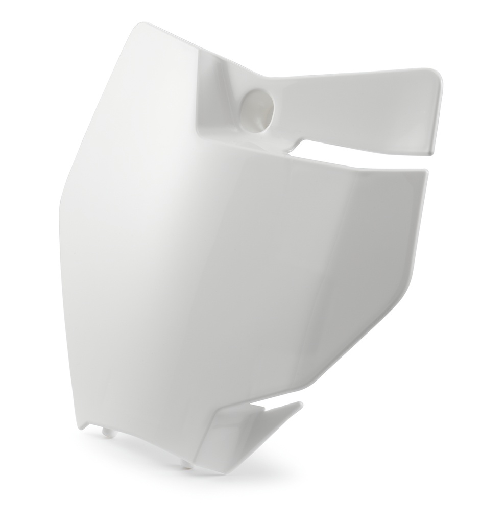 Placa portanúmeros frontal