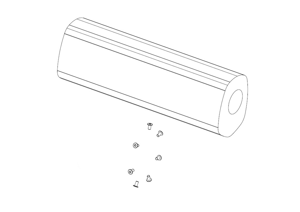 [A48005979010] Kit de material aislante