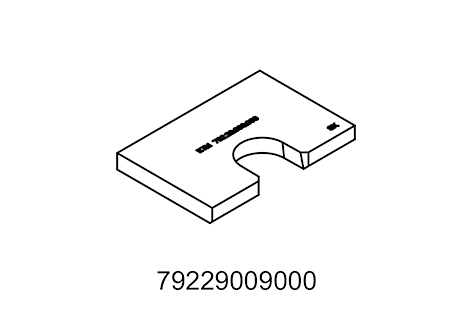 [79229009000] Placa separadora